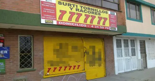 SURTI TORNILLOS Y RACORES 7777777 SURTI TORNILLOS Y RACORES 7777777